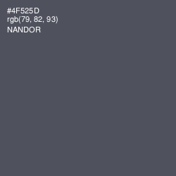 #4F525D - Nandor Color Image