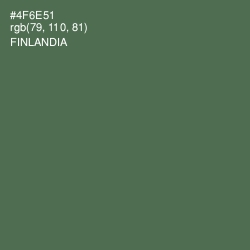 #4F6E51 - Finlandia Color Image