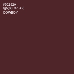 #50252A - Cowboy Color Image