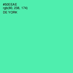 #50EEAE - De York Color Image