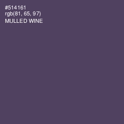 #514161 - Mulled Wine Color Image
