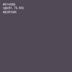 #514956 - Mortar Color Image