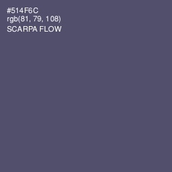 #514F6C - Scarpa Flow Color Image
