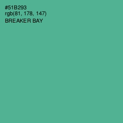 #51B293 - Breaker Bay Color Image