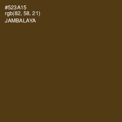 #523A15 - Jambalaya Color Image