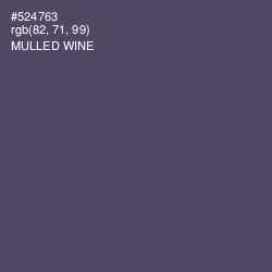 #524763 - Mulled Wine Color Image