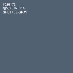 #526172 - Shuttle Gray Color Image