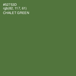 #52753D - Chalet Green Color Image