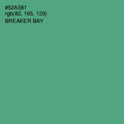 #52A581 - Breaker Bay Color Image