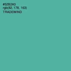 #52B2A3 - Tradewind Color Image