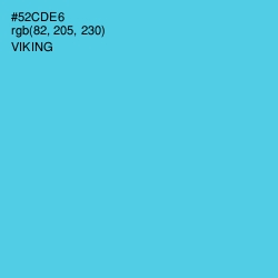 #52CDE6 - Viking Color Image