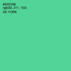 #52D398 - De York Color Image