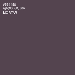 #534450 - Mortar Color Image
