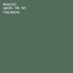 #536C5C - Finlandia Color Image