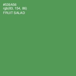 #539A56 - Fruit Salad Color Image