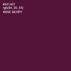 #541437 - Wine Berry Color Image