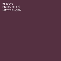 #543040 - Matterhorn Color Image