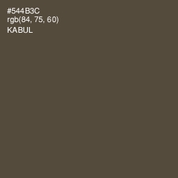 #544B3C - Kabul Color Image