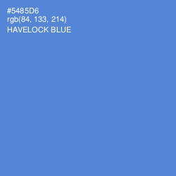 #5485D6 - Havelock Blue Color Image