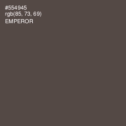 #554945 - Emperor Color Image