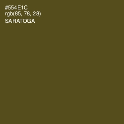 #554E1C - Saratoga Color Image