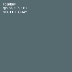 #556B6F - Shuttle Gray Color Image