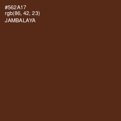 #562A17 - Jambalaya Color Image