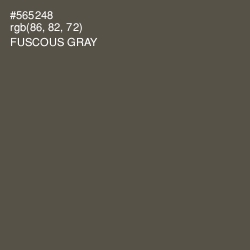 #565248 - Fuscous Gray Color Image