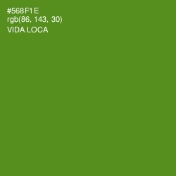 #568F1E - Vida Loca Color Image