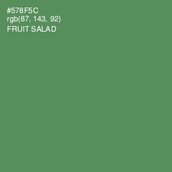 #578F5C - Fruit Salad Color Image