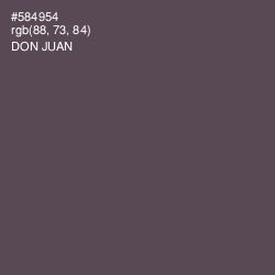 #584954 - Don Juan Color Image