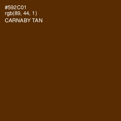 #592C01 - Carnaby Tan Color Image