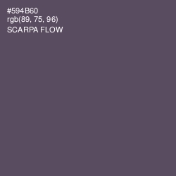 #594B60 - Scarpa Flow Color Image