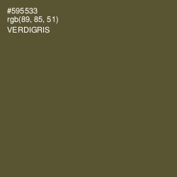 #595533 - Verdigris Color Image
