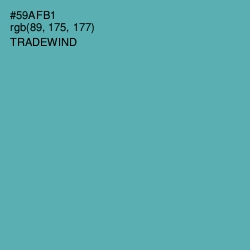 #59AFB1 - Tradewind Color Image