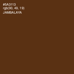#5A3113 - Jambalaya Color Image