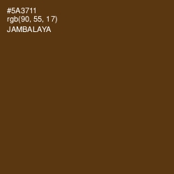 #5A3711 - Jambalaya Color Image
