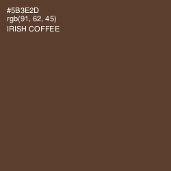 #5B3E2D - Irish Coffee Color Image