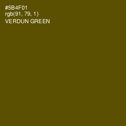 #5B4F01 - Verdun Green Color Image