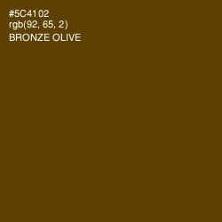 #5C4102 - Bronze Olive Color Image