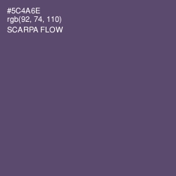 #5C4A6E - Scarpa Flow Color Image