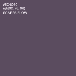 #5C4C60 - Scarpa Flow Color Image