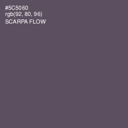 #5C5060 - Scarpa Flow Color Image