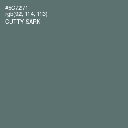 #5C7271 - Cutty Sark Color Image