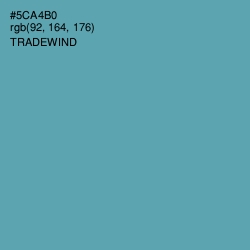 #5CA4B0 - Tradewind Color Image