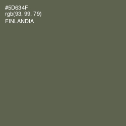 #5D634F - Finlandia Color Image