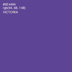#5E4494 - Victoria Color Image