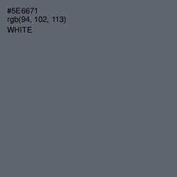 #5E6671 - Shuttle Gray Color Image