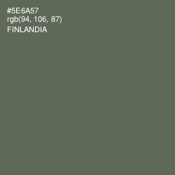 #5E6A57 - Finlandia Color Image