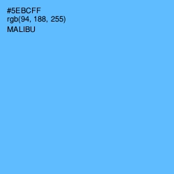 #5EBCFF - Picton Blue Color Image